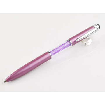 Neue ziemlich einzigartige Werbung Metall Kristall Pen für Geschenk Tc-Ts002-Fuchsia